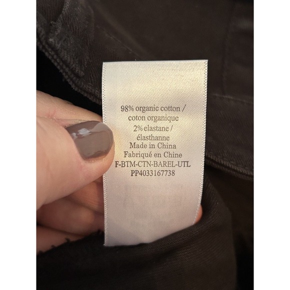 Everlane Womens Size 10 High Rise Utility Barrel Pants Black Minimalist NWT - Picture 3 of 8